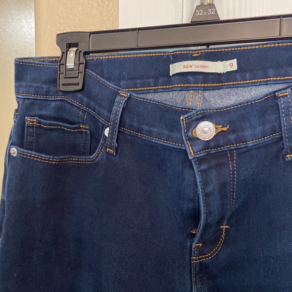 Levi-Strauss and CO skinny jeans women Dark Denim - Picture 2 of 6